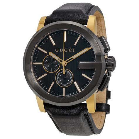 gucci g-chrono black ceramic chronograph unisex watch|gucci watch g chrono edition.